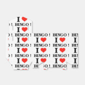 I Liebe Bingo Geschenkschachtel (Ungefaltet)