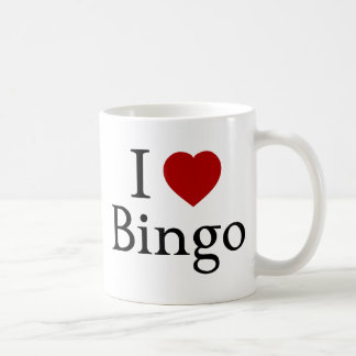 I Liebe-Bingo Kaffeetasse