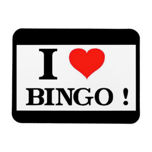 I Liebe-Bingo Magnet