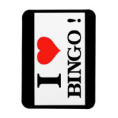 I Liebe Bingo Magnet (Vertikal)