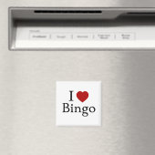 I Liebe Bingo Magnet (In Situ (Geschirrspüler))