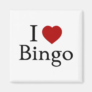 I Liebe Bingo Magnet