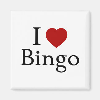 I Liebe Bingo Magnet
