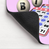 I Liebe-Bingo Mousepad (Ecke)