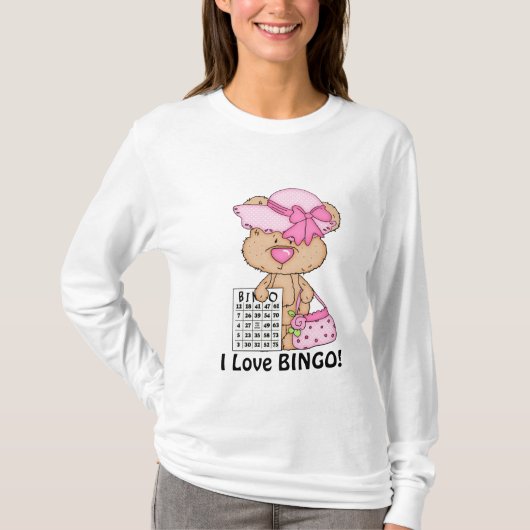 I Liebe Bingo Nano Long Sleeve T - Shirt (Vorderseite)