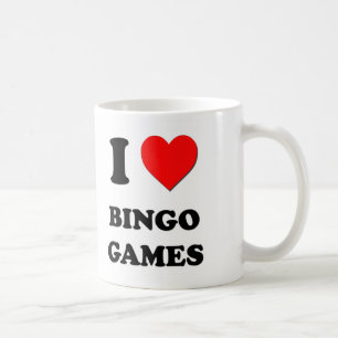 I Liebe-Bingo-Spiele Kaffeetasse