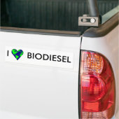 I LIEBE-BIODIESEL AUTOAUFKLEBER (Auf Lkw)