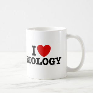 I Liebe Biologie Kaffeetasse