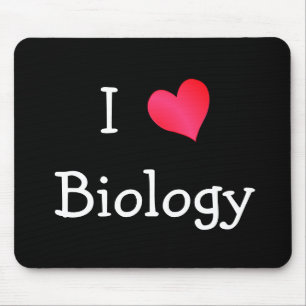 I Liebe Biologie Mousepad