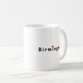 I Liebe Birmingham Kaffeetasse (VorderseiteRechts)
