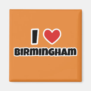 I Liebe Birmingham Magnet