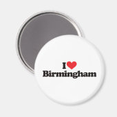 I Liebe Birmingham Magnet (Vorderseite/Rückseite)