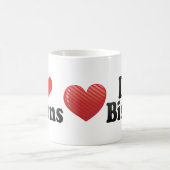 I Liebe-Bisone Kaffeetasse (Mittel)