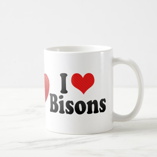 I Liebe-Bisone Kaffeetasse (Rechts)