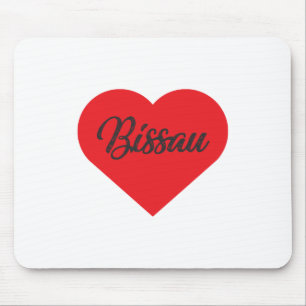I Liebe Bissau - Guinea-Bissau Mousepad