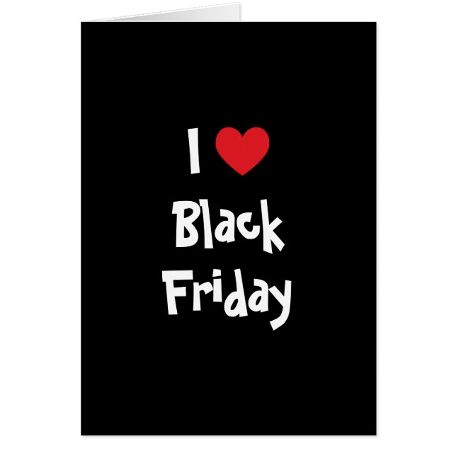 I Liebe Black Friday (Vorne)