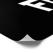 I Liebe Black Friday Poster (Ecke)