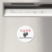 I LIEBE BLACKBERRY MAGNET (In Situ (Geschirrspüler))