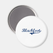 I Liebe Blackfoot Idaho Magnet (Vorderseite/Rückseite)