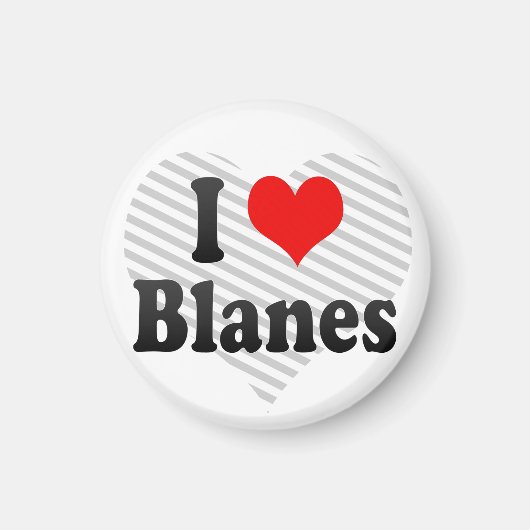 I Liebe Blanes, Spanien Magnet (Vorne)
