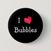 I Liebe Blasen Button (Vorderseite)