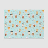 I Liebe Blasen Tee blau Seidenpapier (Vorderseite)