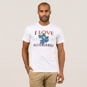 I Liebe-Blaubeeren T-Shirt (Vorne ganz)