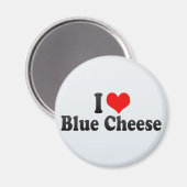 I Liebe Blaukäse Magnet (Vorderseite/Rückseite)