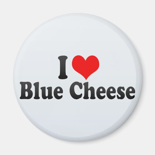 I Liebe Blaukäse Magnet (Vorne)