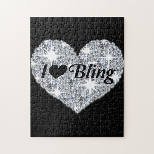 I Liebe Bling Jigsaw Puzzle (Vertikal)