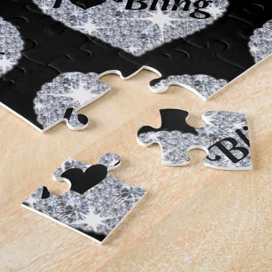I Liebe Bling Jigsaw Puzzle (Seite)