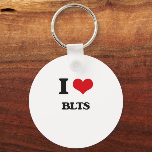 I Liebe Blts Schlüsselanhänger (Vorderseite)