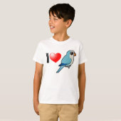 I Liebe Blue Quakers T-Shirt (Vorne ganz)