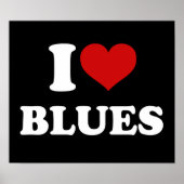 I LIEBE BLUES POSTER (Vorne)