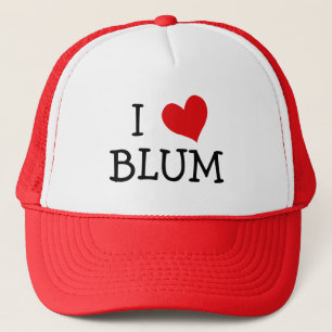 I Liebe Blum Truckerkappe