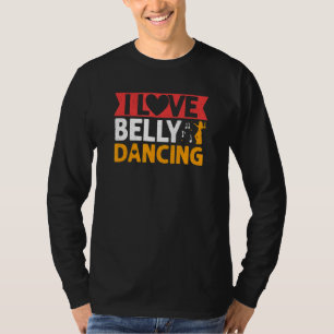 I Liebe Bly tanzt Hula Tanz Tänzerin T-Shirt