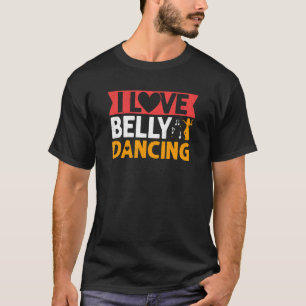 I Liebe Bly tanzt Hula Tanz Tänzerin T-Shirt