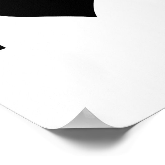 I LIEBE BMX POSTER (Ecke)