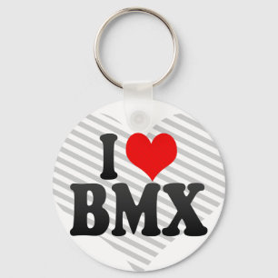 I Liebe BMX Schlüsselanhänger
