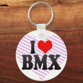 I LIEBE BMX SCHLÜSSELANHÄNGER (Vorderseite)