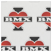 I Liebe BMX Stoff (Nahaufnahme)
