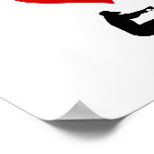 I Liebe BMX (vertikal) Poster (Ecke)