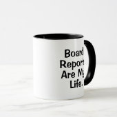 I Liebe Board berichtet über den Funny Accountant Tasse (VorderseiteRechts)