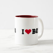 I LIEBE-BOB ZWEIFARBIGE TASSE (VorderseiteRechts)