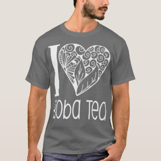 I Liebe Boba Tee für Bubble Tees Premium