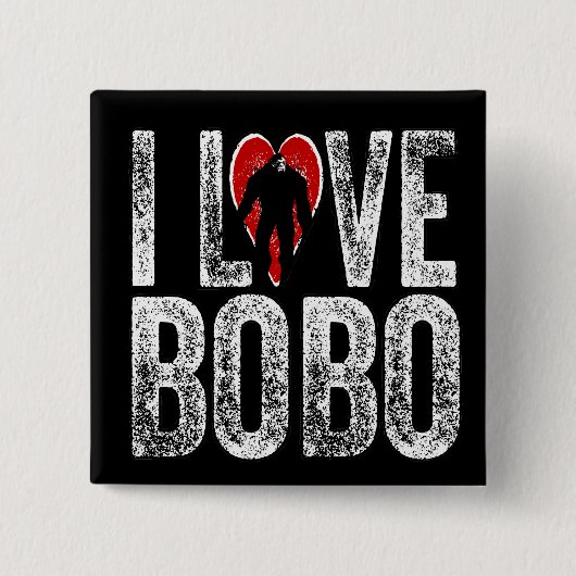 I Liebe Bobo Button (Vorderseite)