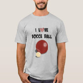 I Liebe Bocce Ball T-Shirt (Vorderseite)