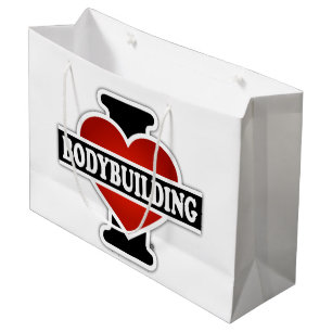 I Liebe-Bodybuilding Große Geschenktüte