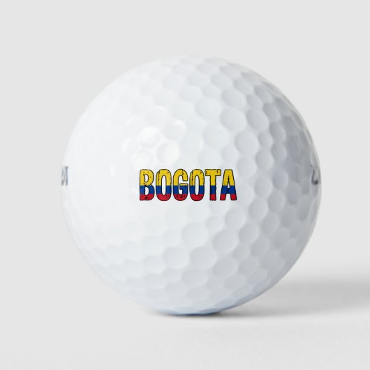 I Liebe Bogota Golfball (Vorderseite)