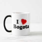 I Liebe Bogota Verwandlungstasse (Links)
